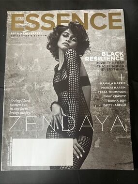 Essence Magazine Collector's Edition - Zendaya Cover (Black & Gold)